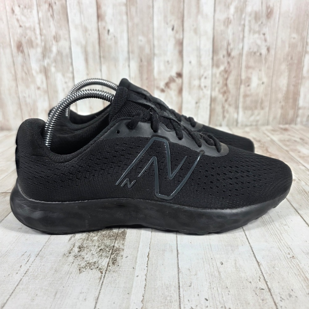New Balance 520 v8 Womens Running Shoes Black W520BB8 Size 9 Low Top Sneakers